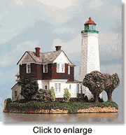 Harbour Lights Old Point Comfort Lighthouse (VA) - click to enlarge
