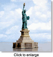 Harbour Lights: Statue of Liberty - click to enlarge