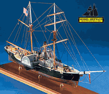 Harriet Lane Civil War Steamship Gunboat Wood Model Kit by Model Shipways