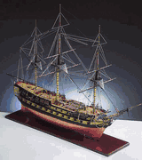 HMS Agamemon Wood Model Ship Kit by Jotika / Caldercraft