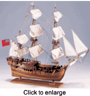 HMS Endeavour - click to enlarge