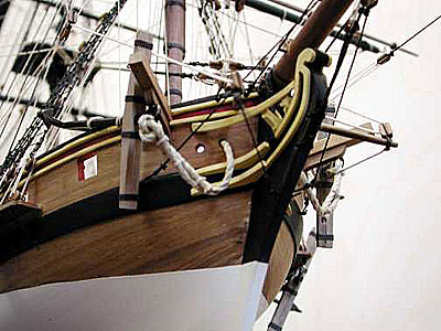 HMS Mars Bow View