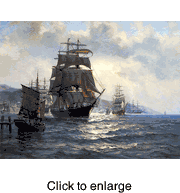 Hong Kong Harbor by Charles Vickery - click to enlarge