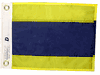 Individual Marine Grade Nautical Signal Flag Letter D  -  Size O