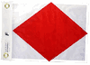 Individual Marine Grade Nautical Signal Flag Letter F  -  Size O
