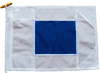 Individual Marine Grade Nautical Signal Flag Letter S  -  Size O