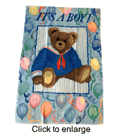 It's a Boy  Flag  House Banner - click to enlarge
