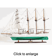 J.S. Elcano Ship Model - click to enlarge