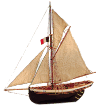 Jolie Brise  Wood Model  Boat Kit by Artesania Latina