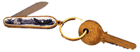 Keychain Knifes by Barlow Designs