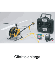 Kyosho EP Caliber M24 Helicopter  - click to enlarge