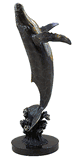 Large Humpback Whale Bronze Sculpture