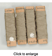 Latina Cotton Thread .15mm Beige 40 Meter - click to enlarge