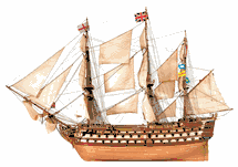 Latina H.M.S. Victory Wooden Model Ship Kit 