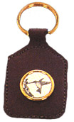 Leather Keychains by Barlow Designs