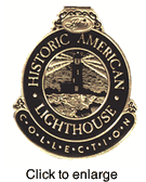 LEFTON FULL SIZE ILLUMINATED LIGHTHOUSES. - click to enlarge