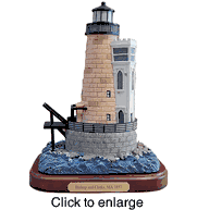 Lefton Lost Lights Lighthouse Bishop and Clerks, MA - click to enlarge