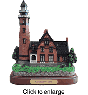 Lefton Lost Lights Lighthouse Cleveland, OH - click to enlarge