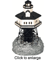 Lefton Middle Bay Rotating Beacon Lighthouse - click to enlarge