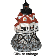 Lefton Thomas Point Rotating Beacon Lighthouse - click to enlarge