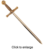 Letter Opener: Excalibur 9.5" - click to enlarge