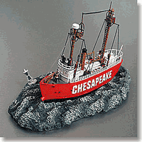 Lightship Chesapeake Model Ship by Anchor Bay with case
