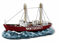 Lightship Nantucket Model Ship by Anchor Bay