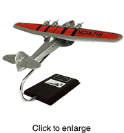M-130 China Clipper Pan American Wood Model Airplane - click to enlarge
