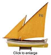 Madeira Wood Boat Model - click to enlarge