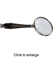 Magnifying Glass Bronze and Wood - click to enlarge