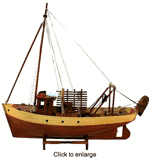Mare Nostrum Wood Model Boat - click to enlarge