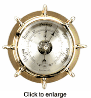 Matching Brass Barometer - click to enlarge