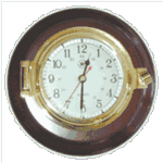 Matching Brass Clock