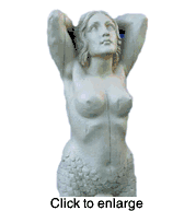 Mermaid 2 Ship's Figurehead - Unpainted - click to enlarge