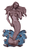 Mermaid Door  Knocker