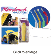 Microbrush Bendable Applicators  - click to enlarge