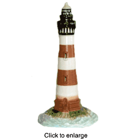 Morris Island, SC. 1876, Lefton Lighthouse - click to enlarge