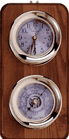Nautical Clock and Barometer