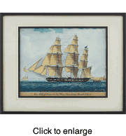 Nautical Framed Art Print - Pallas Of Portsmouth  - click to enlarge