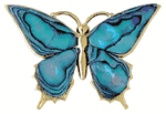 NAUTICAL JEWELRY PINS - BROOCHES  MADE FROM SEASHELLS OR SEA SHELL INLAYS