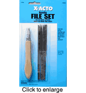 Needle File Set  by X-Acto - click to enlarge