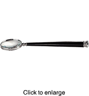 Nickel Magnifying Glass - click to enlarge