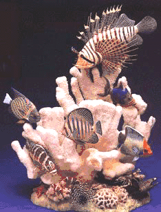 On Top of the World Fish Collectible by Nature Crafts