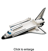 Orbiter (NASA) with working cargo doors. - click to enlarge