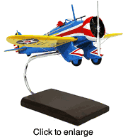 P - 26 A  Boeing  Model Airplane - Peashooter - click to enlarge