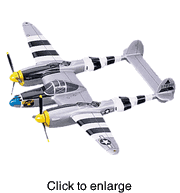 P - 38J Lightning, "Mama's Boy" - click to enlarge