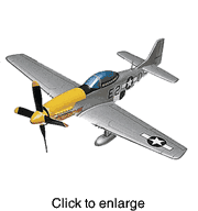 P - 51D Mustang - click to enlarge