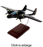 P - 61B  Black widow Model Airplane - click to enlarge