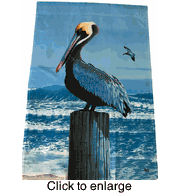 Pelican Flag  House Banner - click to enlarge