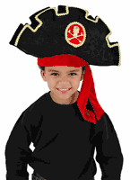 Pirate Hat Child Arr Matey